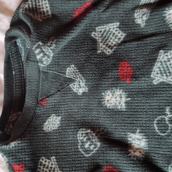 Eddie Bauer Boys Christmas Winter PJs Size 3T - Picture 6 of 8